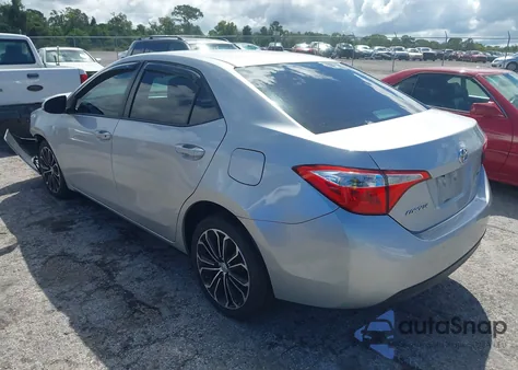 2016 Toyota Corolla Le z USA, uszkodzony, nr VIN 5YFBURHE9GP431843